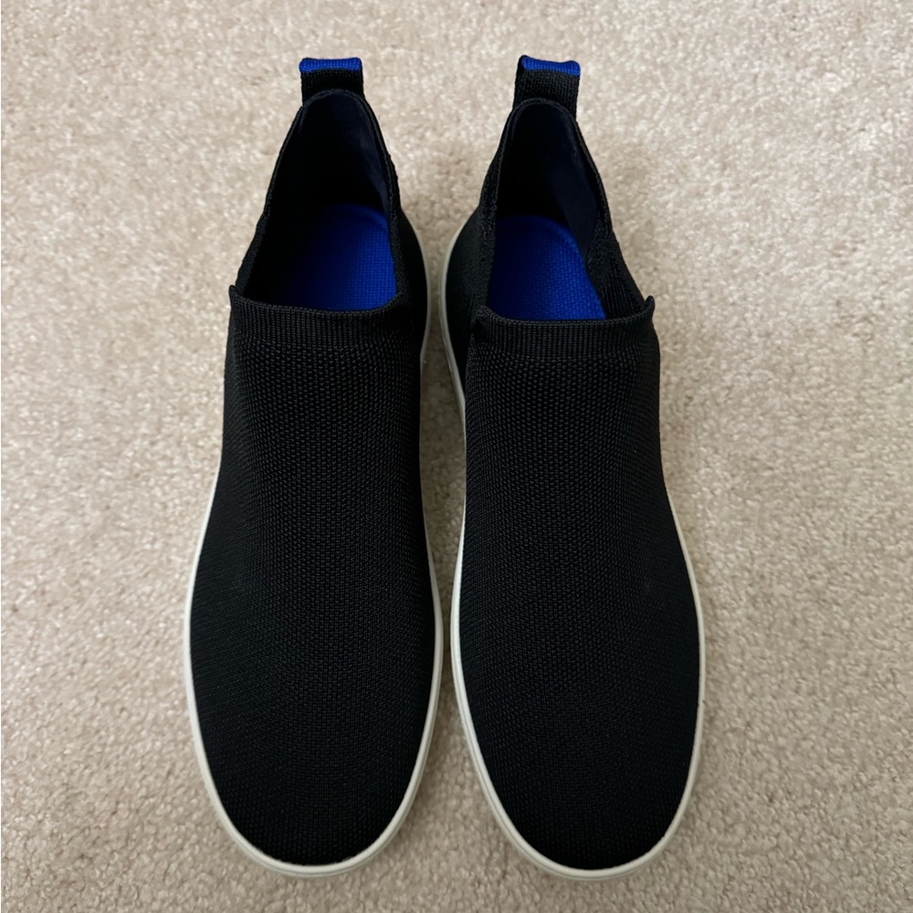 Rothy’s Pull-on Chelsea Sneaker Boot, Black, Brand New